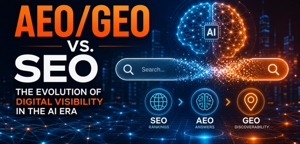 AEO/GEO vs. SEO: La Nueva Era de la Visibilidad Digital con IA